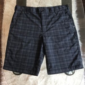 Under Amour Plaid Golf Shorts